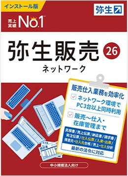 弥生販売 26 ネットワーク パッケージ画像