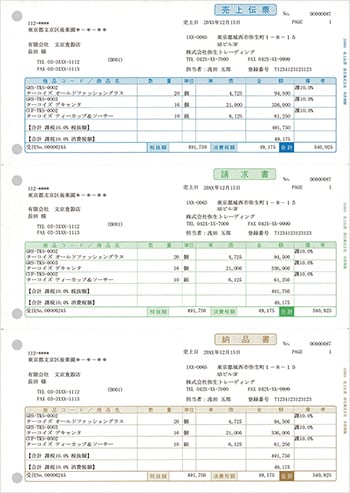 売上伝票　商品コード : 334601