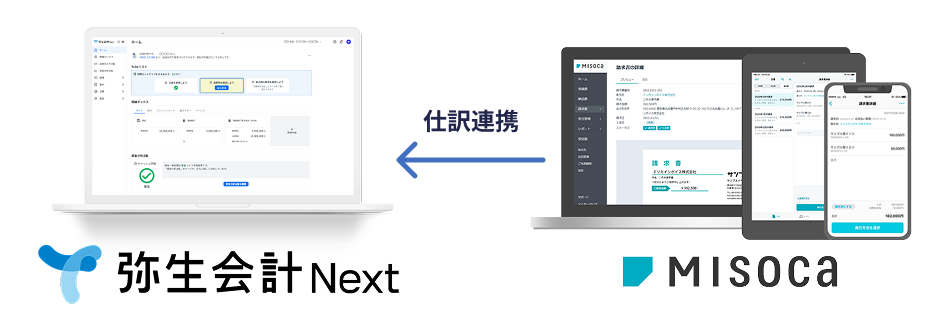 MISOCAから弥生会計 Nextへ仕訳連携
