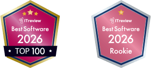 ITreview Best Software in Japan 2026 TOP 100 ITreview Best Software 2026 Rookie