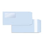 窓付封筒 長3 （アクア）シールのり付き