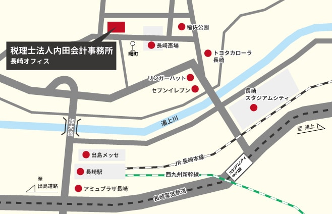 長崎会場地図