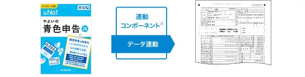 連動コンポーネント データ連動 ※連動コンポーネントはホームページからダウンロードできます。
