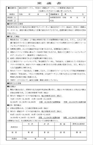 稟議書