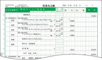 兼用元帳（得意先/仕入先兼用）商品コード : 332007