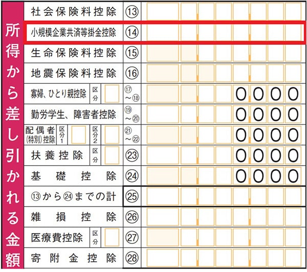 確定申告書第一表