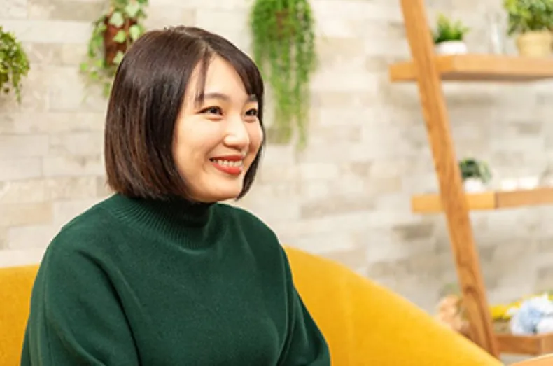 「時間や場所に囚われない働き方を創出します」と語る朱代表