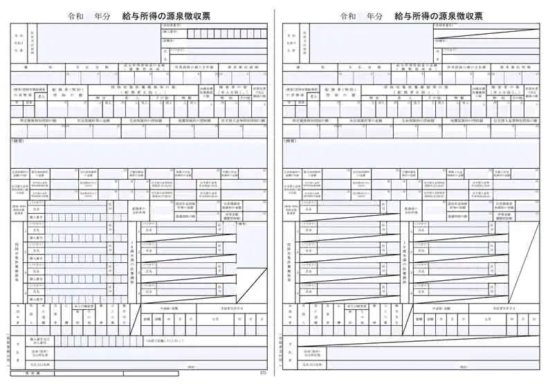 給与所得の源泉徴収票の見方