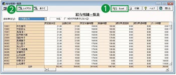 給与明細一覧表