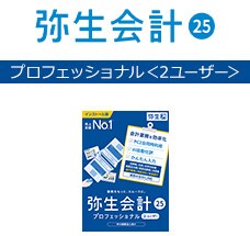 弥生会計 24 +クラウド プロフェッショナル＜2ユーザー＞