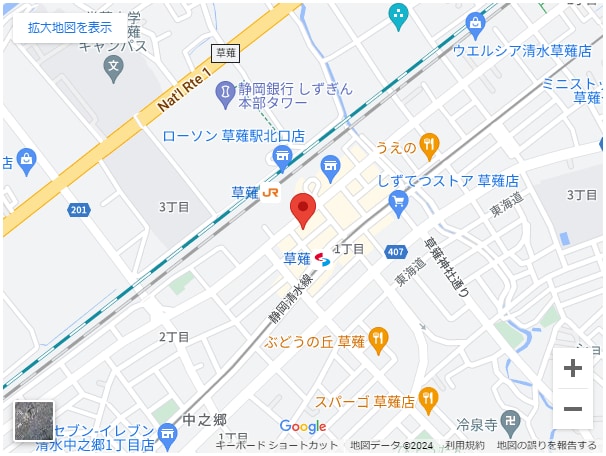 静岡会場地図