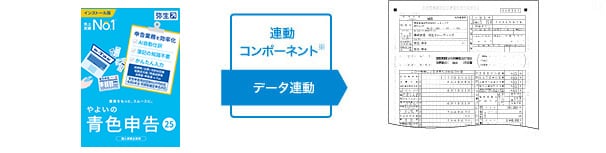 連動コンポーネント データ連動 ※連動コンポーネントはホームページからダウンロードできます。